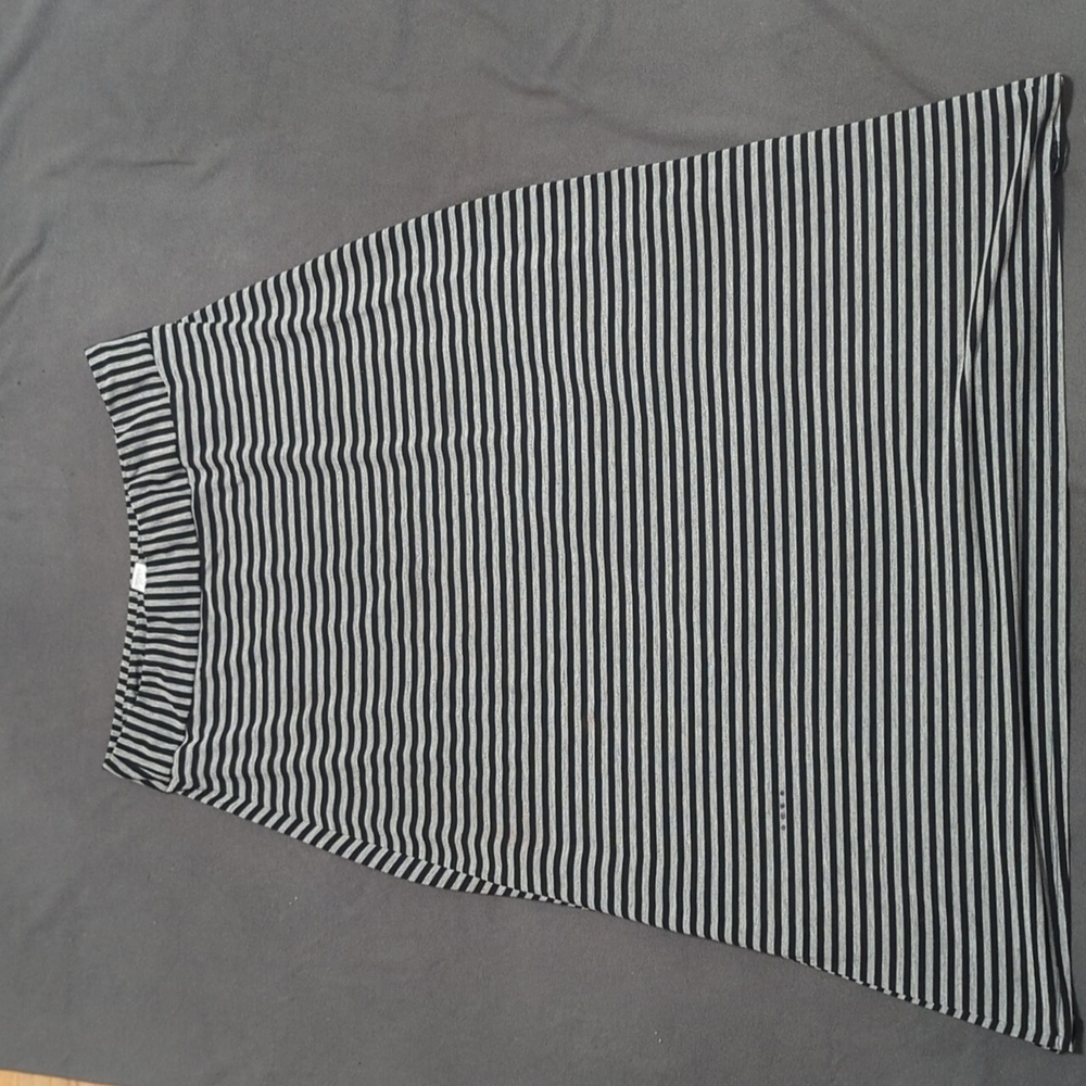 Striped maxi skirt, 90s